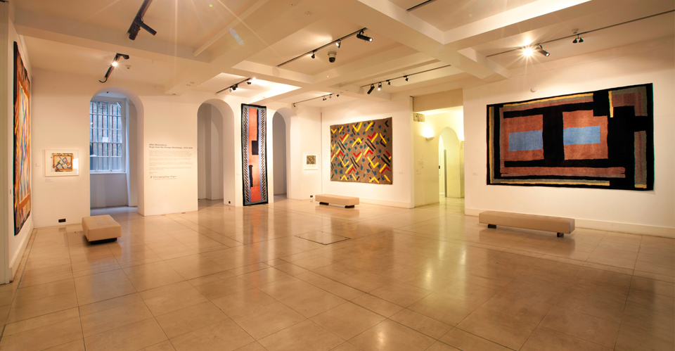 AFTER BLOOMSBURY by RUGS FROM THE OMEGA WORKSHOPS 1913-1916 IN ASSOCIATION WITH THE COURTAULD GALLERY, LONDON         3 MAY - 24 JUNE